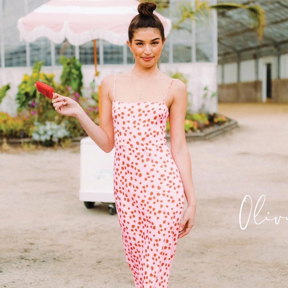 RESA Olivia Strip Strawberry